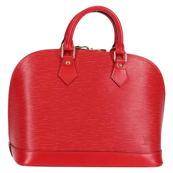 LOUIS VUITTON Epi Alma Hand Bag Castilian Red M52147 - Picture 1 of 16